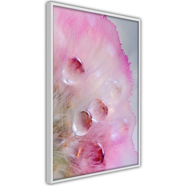 Inramad Poster / Tavla - Tears of Happiness Vit ram 40x60