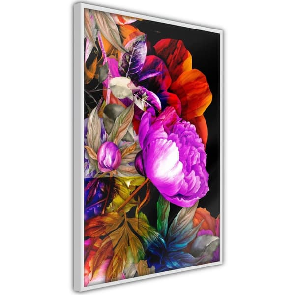 Inramad Poster / Tavla - Flower Sonata
