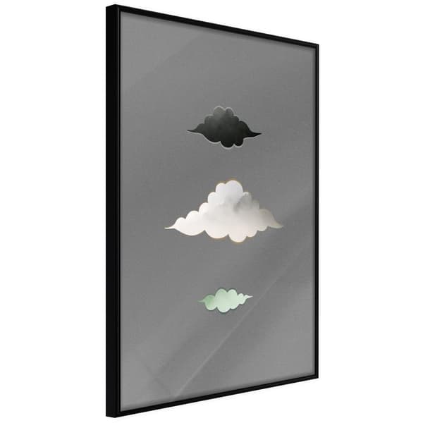 Inramad Poster / Tavla - Cloud Family