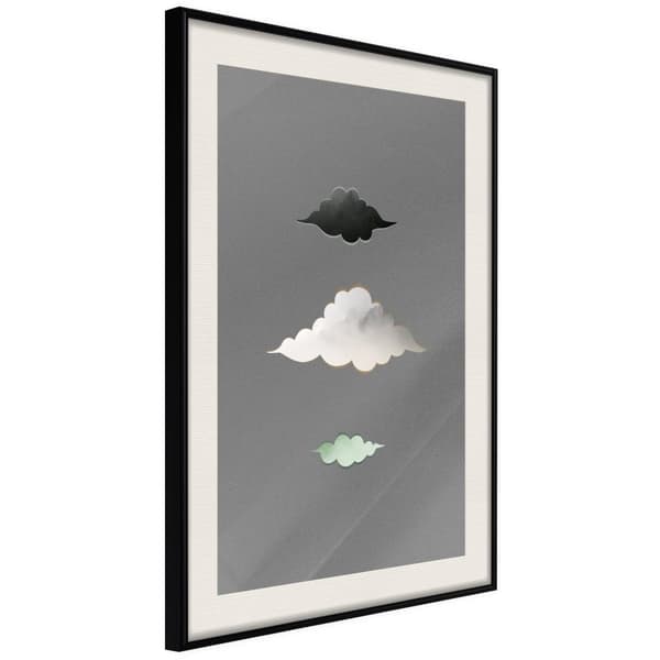 Inramad Poster / Tavla - Cloud Family