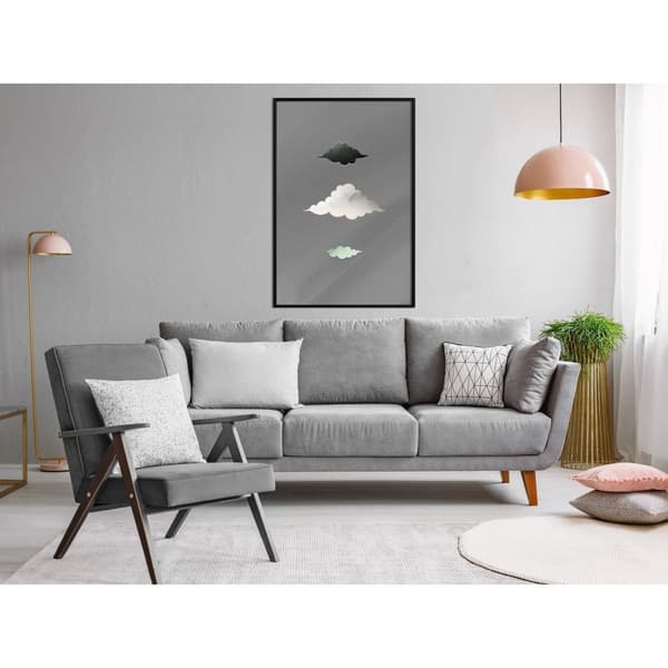 Inramad Poster / Tavla - Cloud Family