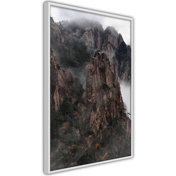 Inramad Poster / Tavla - Mountain Ridge