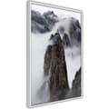 Miniatyrbild 8 av 11: Inramad Poster / Tavla - Clouds Pierced by Mountain Peaks