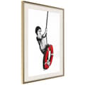 Miniatyrbild 9 av 11: Inramad Poster / Tavla - Banksy: Swinger