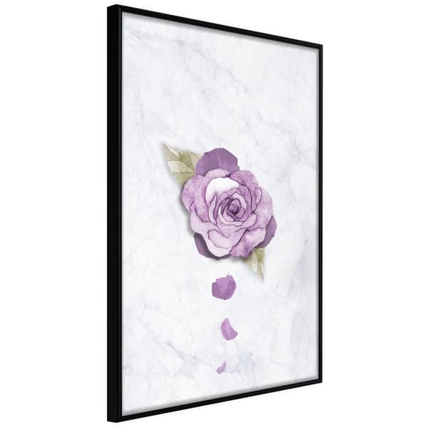 Inramad Poster / Tavla - He Loves Me, He Loves Me Not...