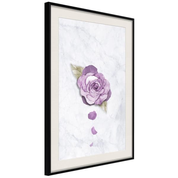 Inramad Poster / Tavla - He Loves Me, He Loves Me Not...