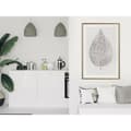 Miniatyrbild 7 av 11: Inramad Poster / Tavla - Leaf-Shaped Pendant
