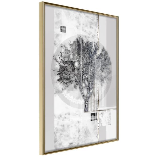 Inramad Poster / Tavla - Sign of Winter