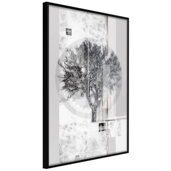 Inramad Poster / Tavla - Sign of Winter