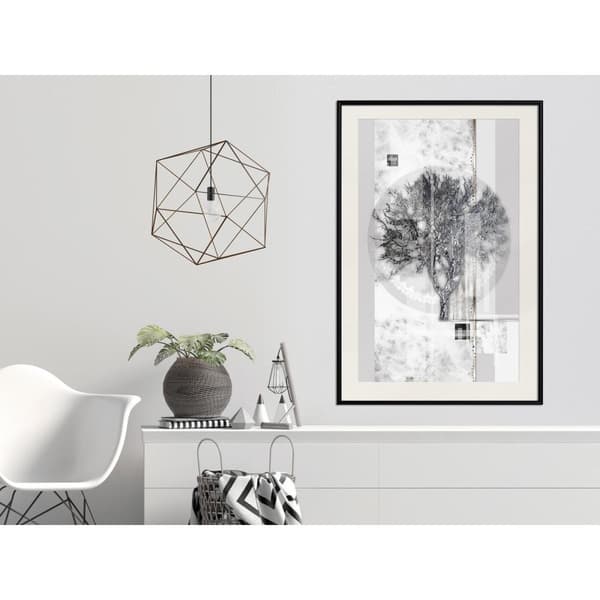 Inramad Poster / Tavla - Sign of Winter