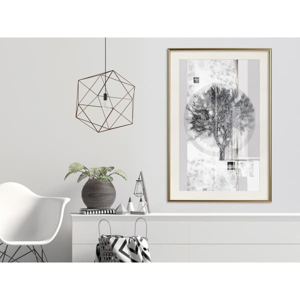 Inramad Poster / Tavla - Sign of Winter