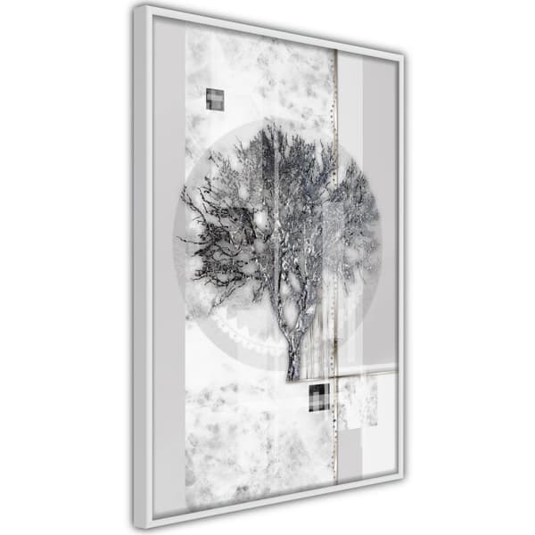 Inramad Poster / Tavla - Sign of Winter