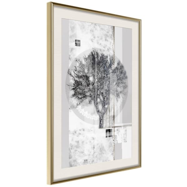 Inramad Poster / Tavla - Sign of Winter