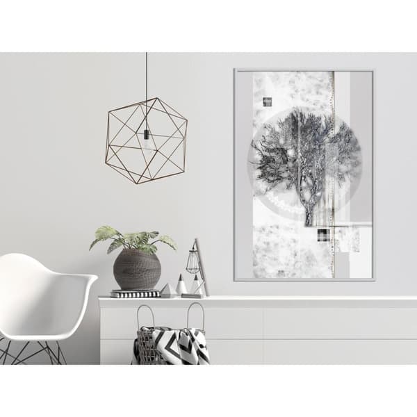 Inramad Poster / Tavla - Sign of Winter