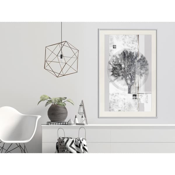 Inramad Poster / Tavla - Sign of Winter