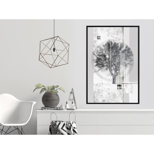 Inramad Poster / Tavla - Sign of Winter