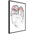 Miniatyrbild 1 av 11: Inramad Poster / Tavla - Black Leaf Outline