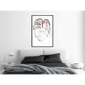 Miniatyrbild 2 av 11: Inramad Poster / Tavla - Black Leaf Outline