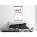 Miniatyrbild 6 av 11: Inramad Poster / Tavla - Black Leaf Outline