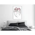 Miniatyrbild 10 av 11: Inramad Poster / Tavla - Black Leaf Outline
