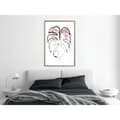 Miniatyrbild 11 av 11: Inramad Poster / Tavla - Black Leaf Outline