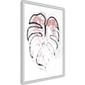 Miniatyrbild 1 av 11: Inramad Poster / Tavla - Black Leaf Outline