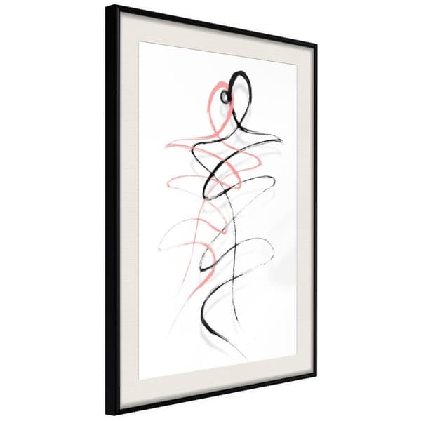 Inramad Poster / Tavla - Dancing Souls