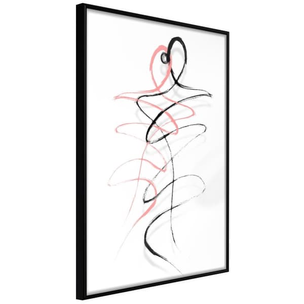 Inramad Poster / Tavla - Dancing Souls