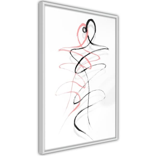 Inramad Poster / Tavla - Dancing Souls