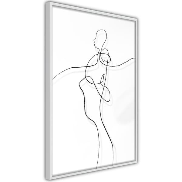 Inramad Poster / Tavla - Entanglement