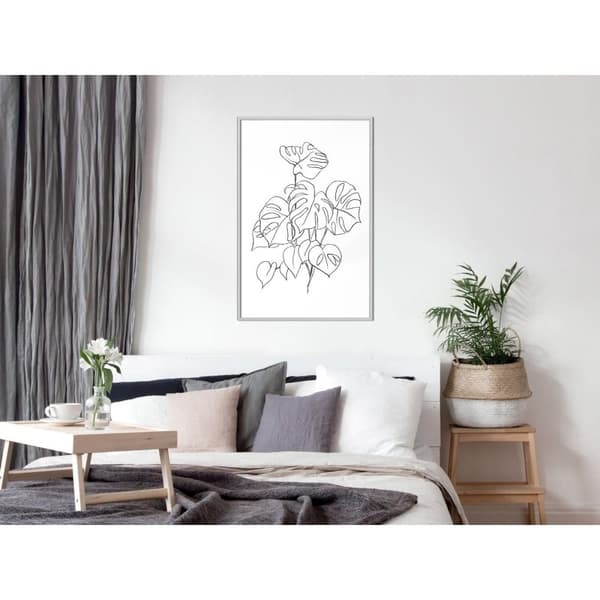 Inramad Poster / Tavla - Bouquet of Leaves