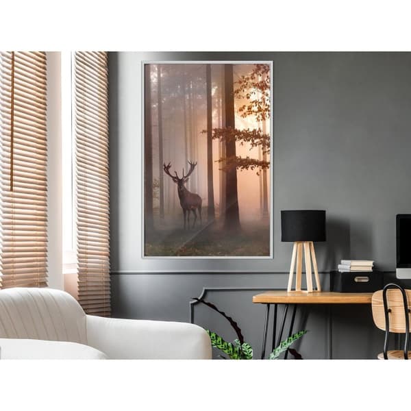 Inramad Poster / Tavla - Forest Seclusion