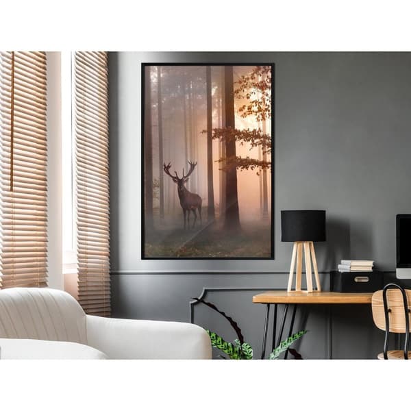 Inramad Poster / Tavla - Forest Seclusion