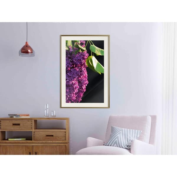 Inramad Poster / Tavla - Violet May