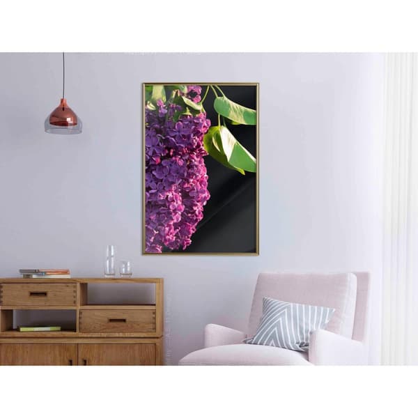 Inramad Poster / Tavla - Violet May