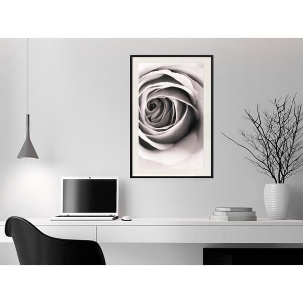Inramad Poster / Tavla - Structure of Petals