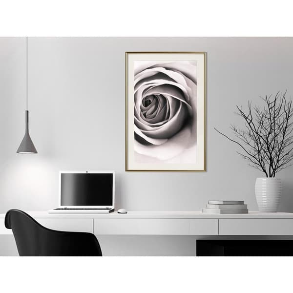 Inramad Poster / Tavla - Structure of Petals