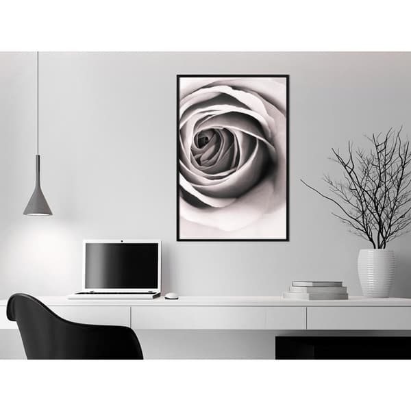 Inramad Poster / Tavla - Structure of Petals