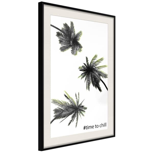 Inramad Poster / Tavla - Holidays in the South