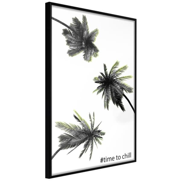 Inramad Poster / Tavla - Holidays in the South