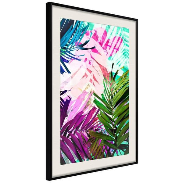 Inramad Poster / Tavla - Vibrant Jungle