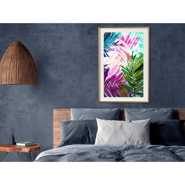 Inramad Poster / Tavla - Vibrant Jungle