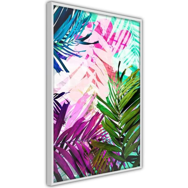 Inramad Poster / Tavla - Vibrant Jungle