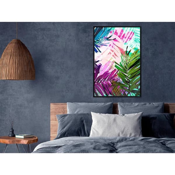 Inramad Poster / Tavla - Vibrant Jungle