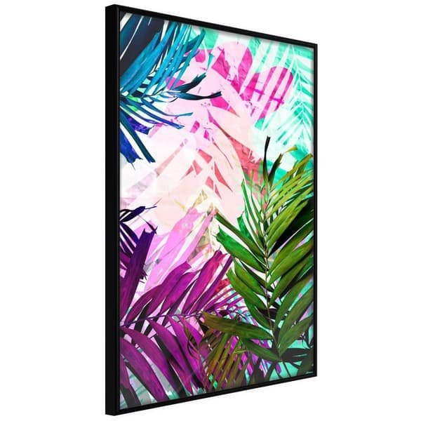 Inramad Poster / Tavla - Vibrant Jungle