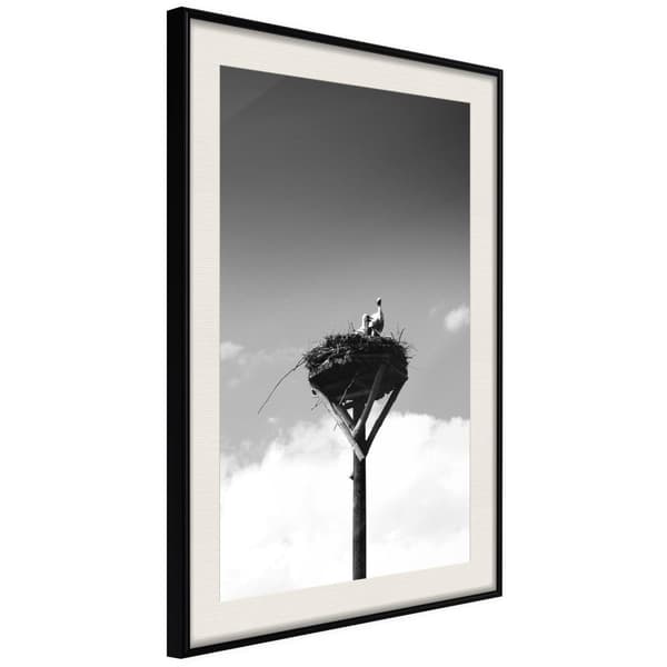 Inramad Poster / Tavla - Presage of Spring