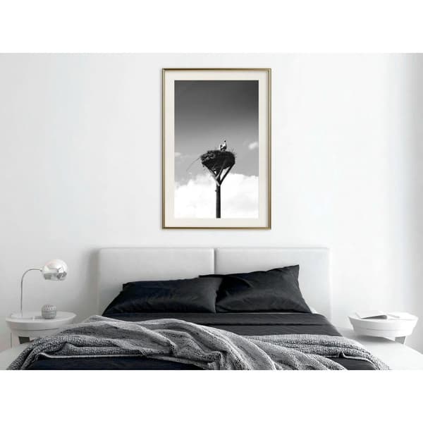 Inramad Poster / Tavla - Presage of Spring