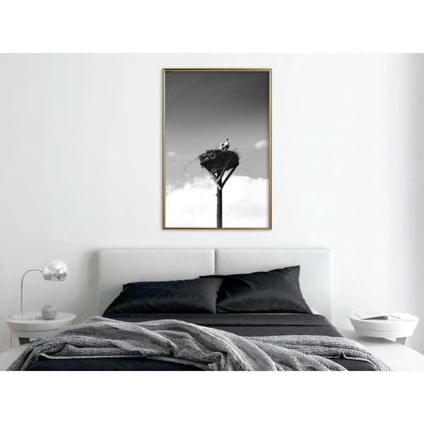 Inramad Poster / Tavla - Presage of Spring