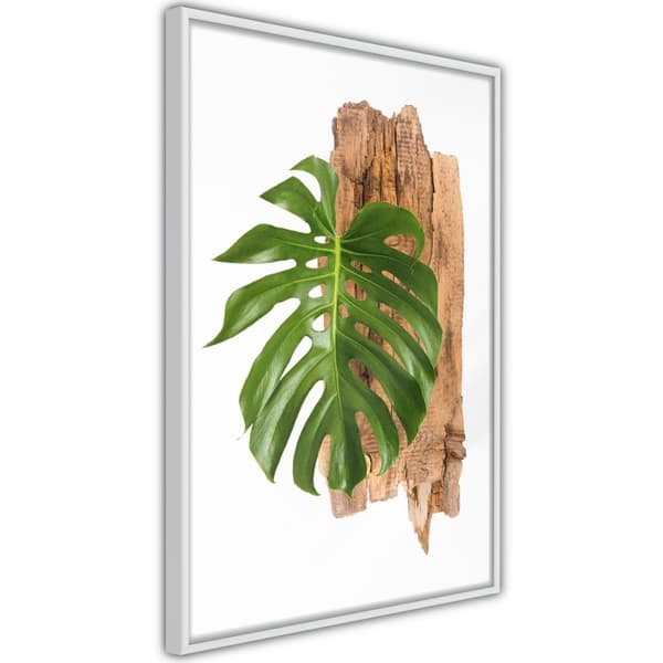 Inramad Poster / Tavla - Leafy Etude