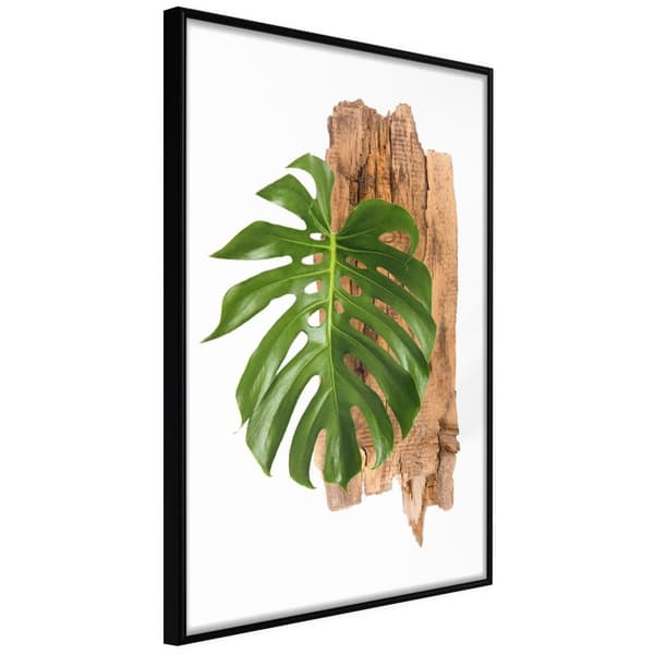 Inramad Poster / Tavla - Leafy Etude